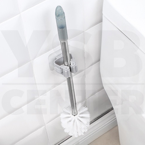 Set 4 ชิ้น ที่แขวนไม้กวาด ไม้ถูพื้น และของใช้ภายในบ้าน แบบติดผนัง