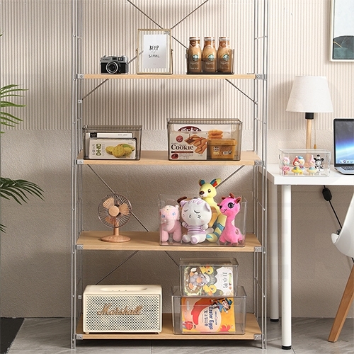 กล่องใส่ของ กล่องเก็บของ กล่องพลาสติก พร้อมฝาปิด (แพค2)