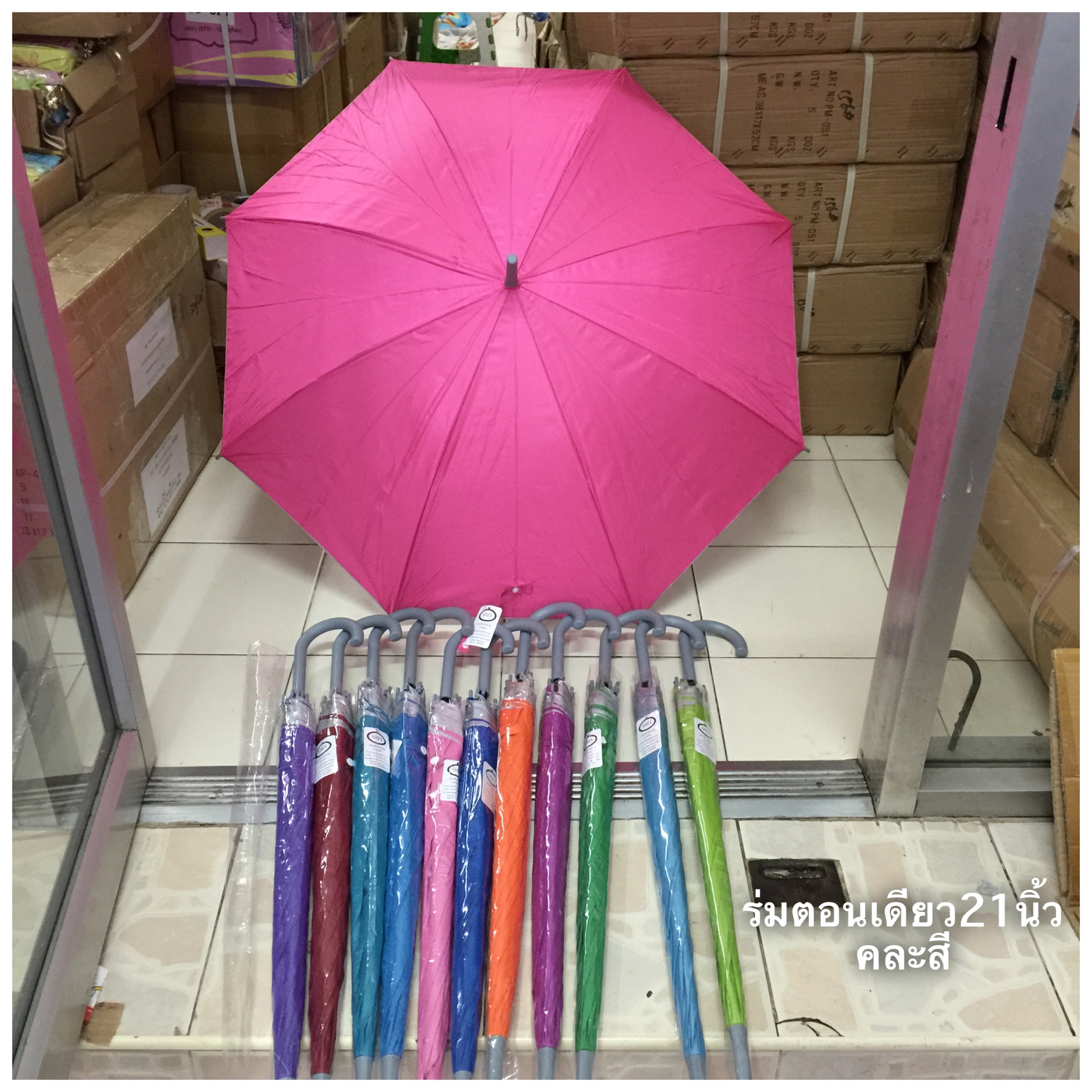ร่มตอนเดียว22นิ้ว 1015 สำเนา