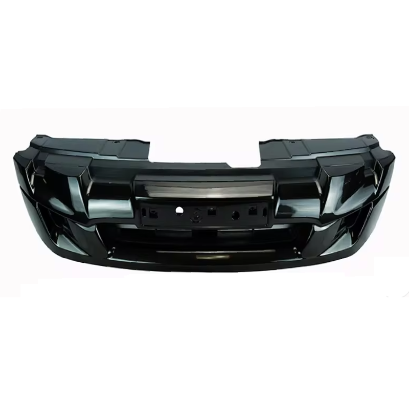 หน้ากระจัง ISUZU D-MAX ALL NEW(ออนิว) 4WD ลายยกสูง(มีซับใน) สีดำ(งานไม่ทำสี) ปี2012-2015 (รหัส:DMAX'12 4WD ดำ)