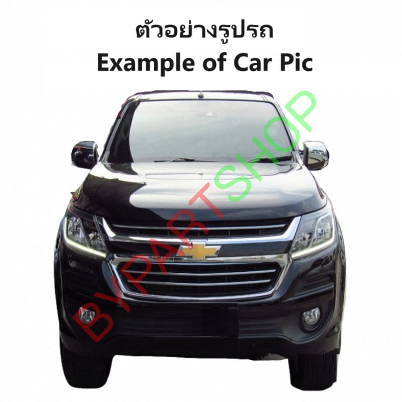 หน้ากระจัง CHEVROLET COLORADO(โคโลราโด) LS/LT/LTZ/Z71 พร้อมคิ้วโครเมียม ไม่มีโลโก้ ปี2017-2022 (รหัส:COLORADO'17)