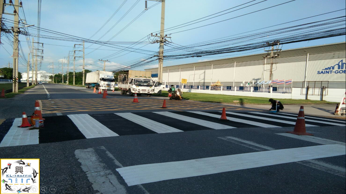 แบบมาตราฐานช่องจอดรถคนพิการ ขนาดช่องจอดรถคนพิการ ขนาดทางม้าลาย