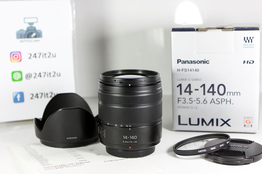 เลนส์ Panasonic Lumix G Vario 14-140mm f/3.5-5.6 ASPH POWER O.I.S.