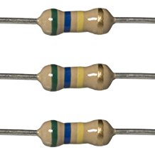 Resistors 560K Ohm 1/4W 5% Carbon Film