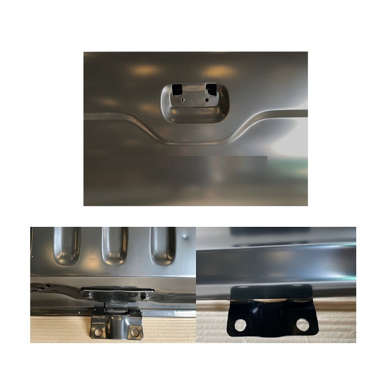 ฝาท้าย MITSUBISHI STRADA (สตราด้า) รุ่นเปิดกลาง เหล็กดำ(หนาเทียบแท้ ไม่ทำสี) ปี1995-2005 -กรุณาเลือกแบบ-