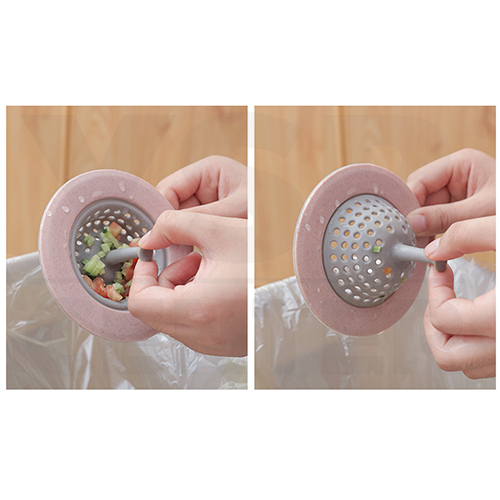 ที่กรองเศษอาหาร ตะแกรงกรองเศษอาหาร กรองเศษอาหารซิ้งค์ล้างจาน แพ็ค 2 ชิ้น