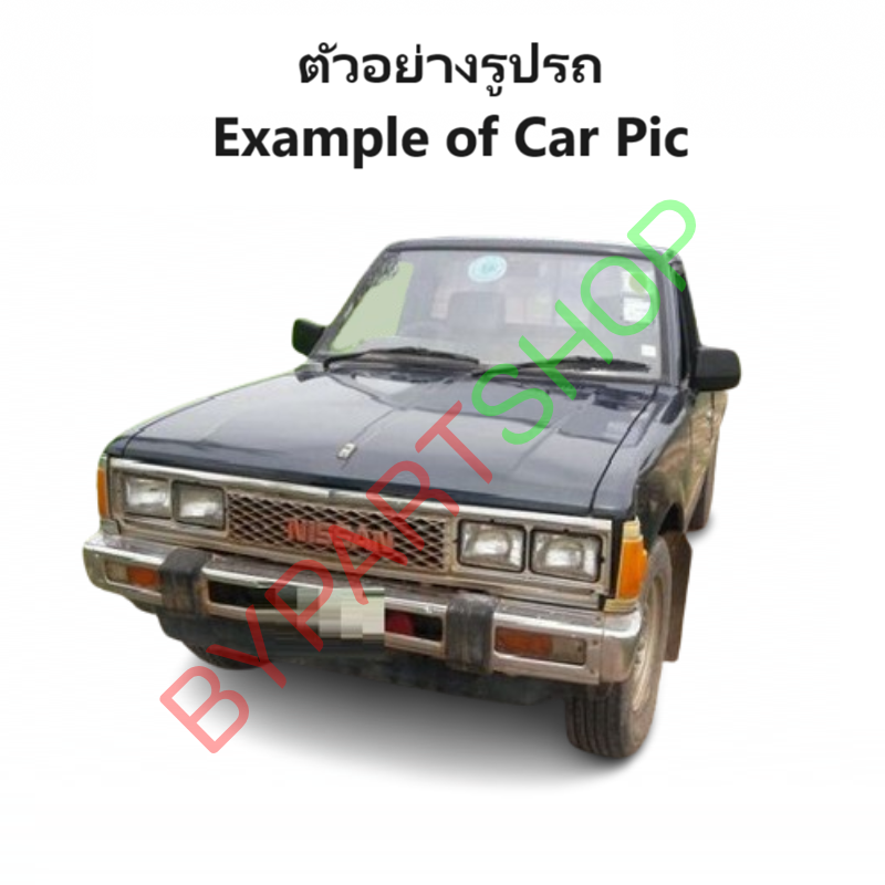 กระจกมองข้าง DATSUN(ดัทสัน)/NISSAN(นิสสัน) 720/720PRO/820/SD22/SD23 รุ่นปรับมือ สีดำ -ราคาต่อข้าง-