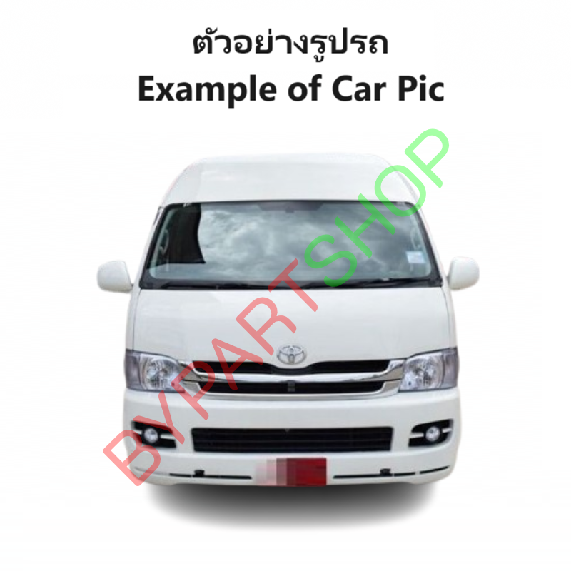 หม้อน้ำ TOYOTA COMMUTER(คอมมูเตอร์) 2ท่อ เครื่องเบนซิน หนาพิเศษ 32มิล ปี2005-2014 เกียรกระปุก (อลูมิเนียมทั้งใบ) ประกัน 6เดือน