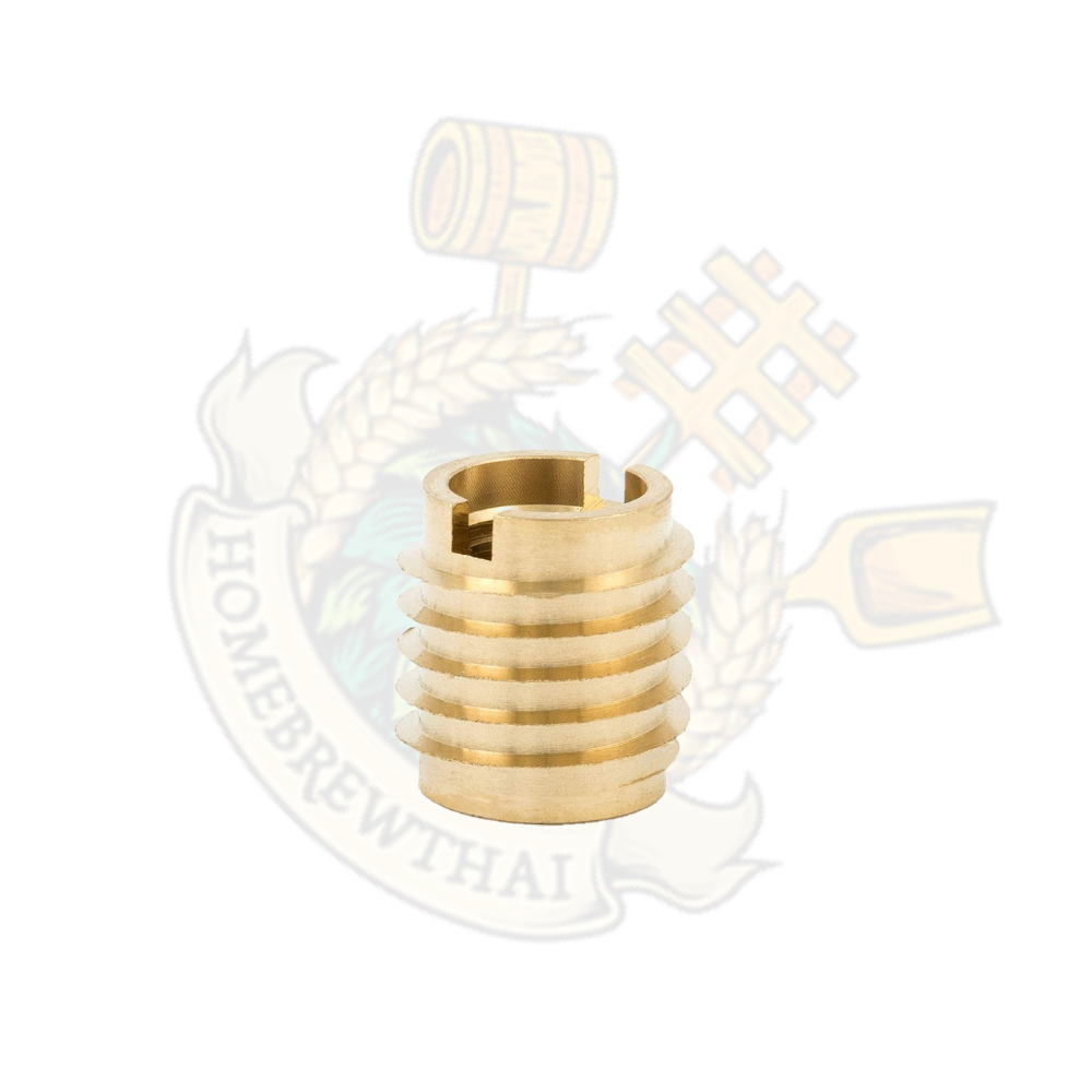 DIY TAP HANDLE INSERTS เกลียวทองเหลืองขนาด 3/8 ใช้สำหรับด้ามก๊อก ทำ
