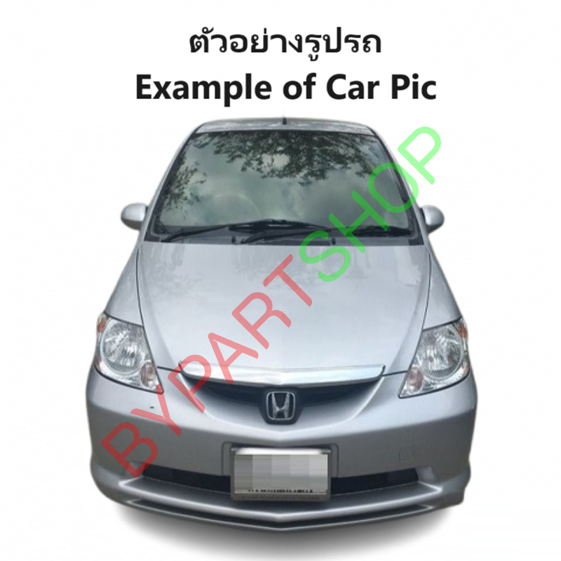 หน้ากระจัง HONDA CITY(ซิตี้) DSI โฉมแมลงสาบ สีดำ(งานไม่ทำสี) ไม่มีโลโก้ ปี2003-2005 (รหัส:CITY'03)