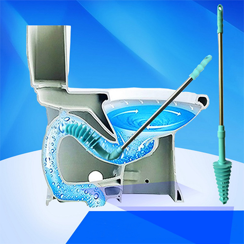 ที่ดูดส้วม ที่ดูดชักโครก เครื่องมือดูดส้วม ตัวปั๊มขจัดสิ่งอุดตันในท่อ แก้ปัญหา ส้วมตัน ท่อตัน รุ่น C2S058-MK-0081-BL