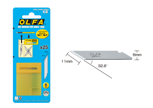 ใบมีดคัตเตอร์โอฟ่าOLFA KB