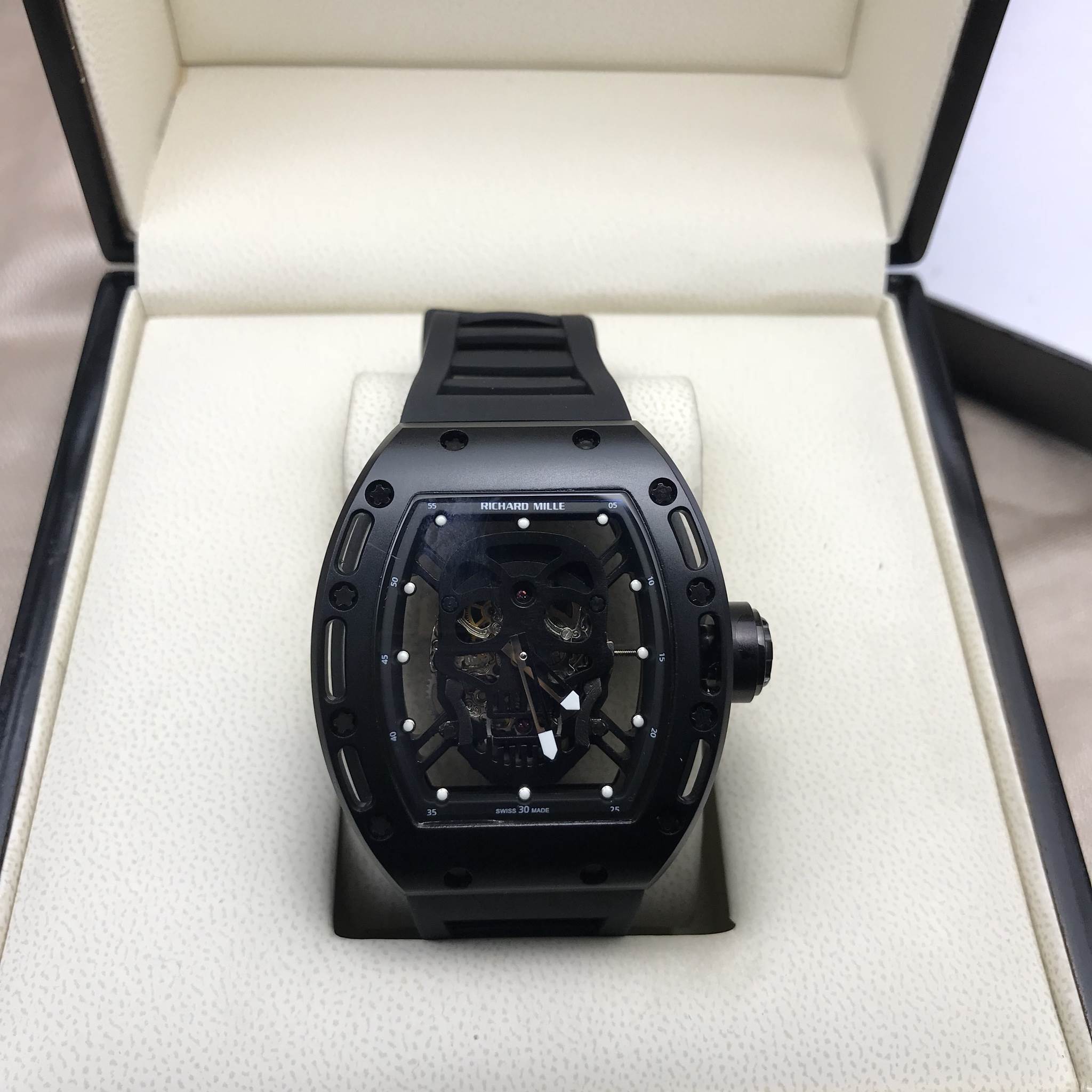 นาฬิกา Richard Mille RM053 - Skull Tourbillon Black