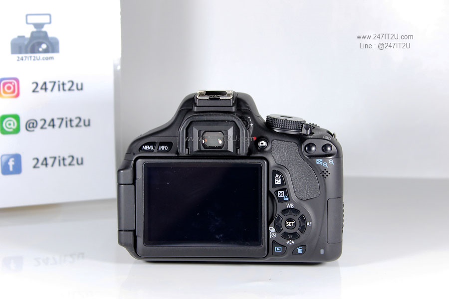กล้อง Canon 600D +เลนส์ 18-55mm is II