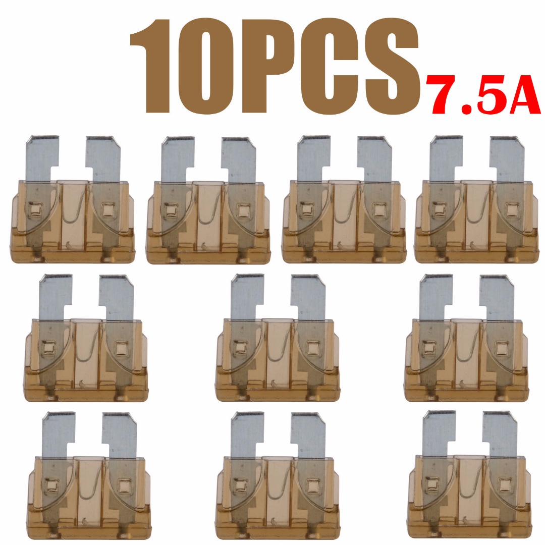 ฟิวส์สแตนดาส ฟิวส์เสียบ 7.5 แอมป์ Standard Type 10 ตัว/แพ็ค