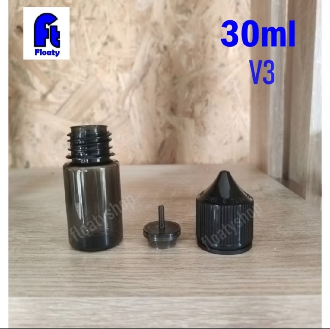 30ml V3 ขวดกอลิล่า สีดำ