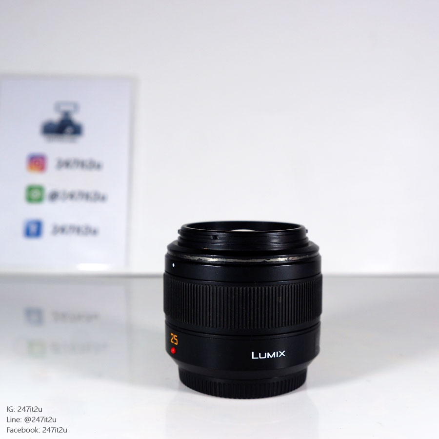ขายเลนส์ Panasonic Leica DG Summilux 25mm f1.4 ASPH สีดำ