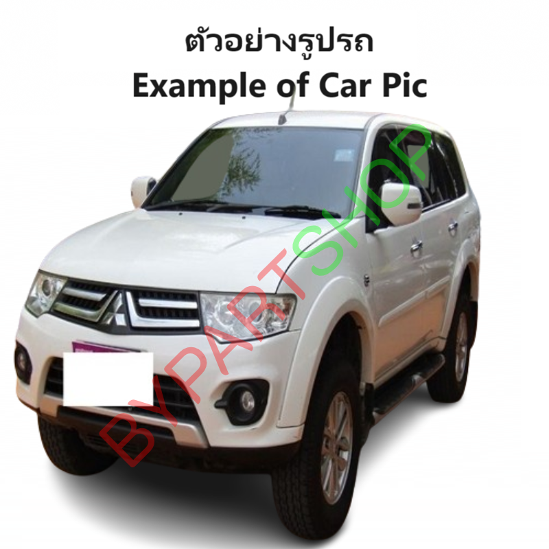 ไฟตัดหมอก/ไฟสปอร์ตไลท์ MITSUBISHI PAJERO SPORT(ปาเจโร่ สปอร์ต) รุ่นที่2 ฝาครอบดำ โฉมปี2014-2015 (ครบชุด) (รับประกัน 6เดือน) (MB732B)