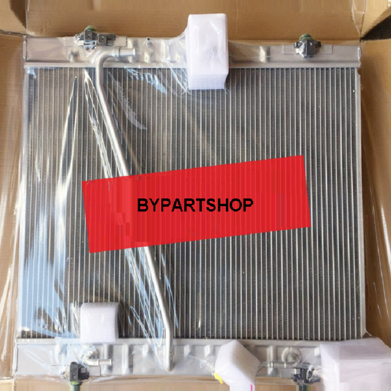 หม้อน้ำ TOYOTA COMMUTER(คอมมูเตอร์) เครื่องดีเซล (2ท่อ) หนาพิเศษ 32มิล ปี2010-2014 เกียรออโต้ (อลูมิเนียมทั้งใบ) ประกัน 6เดือน