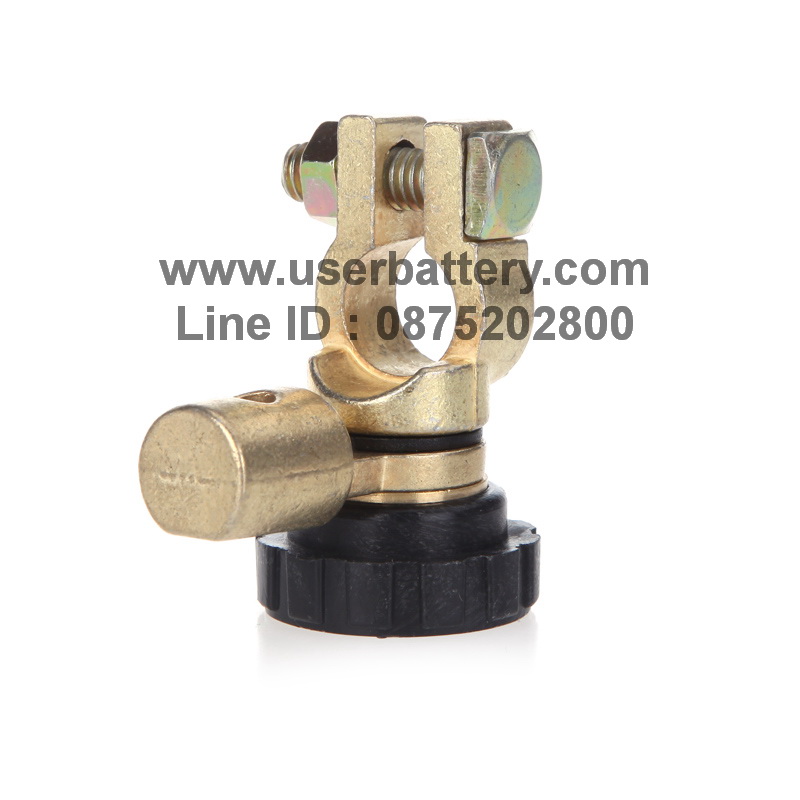 ขั้วแบตตัดกระแสไฟ สีดำ Battery Terminal Link Switch Quick Cut off