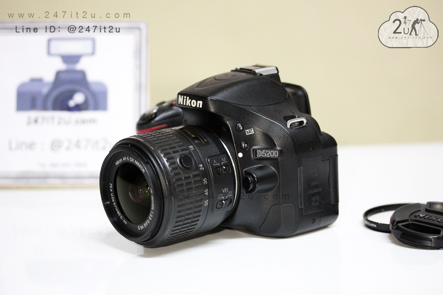กล้อง Nikon D5200+Lens 18-55mm