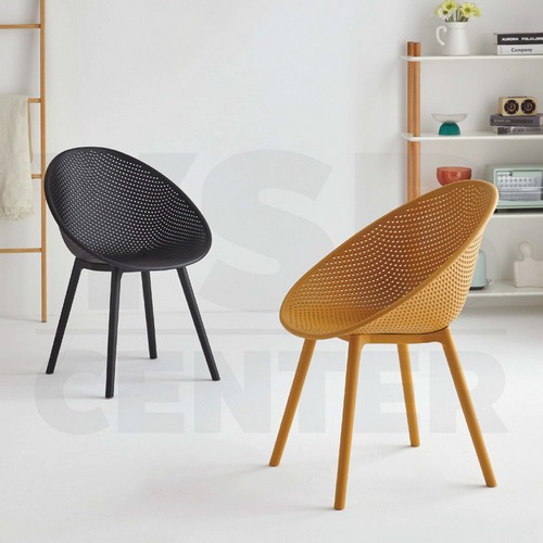 เก้าอี้พลาสติก นั่งสบาย รับน้ำหนักได้เยอะ ดีไซน์สวย D063 - D067