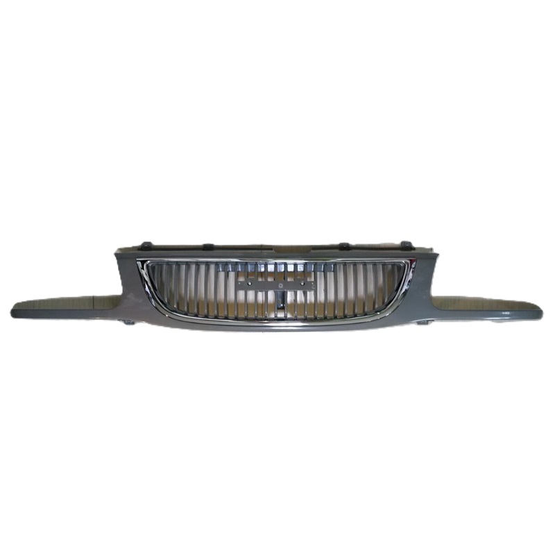 หน้ากระจัง ISUZU DRAGON EYE(ดราก้อน) 2WD โฉมหน้าหวี คิ้วโครเมียม+สีเทา ปี1999-2001 (รหัส:DRAGON'99+คิ้วชุบ)