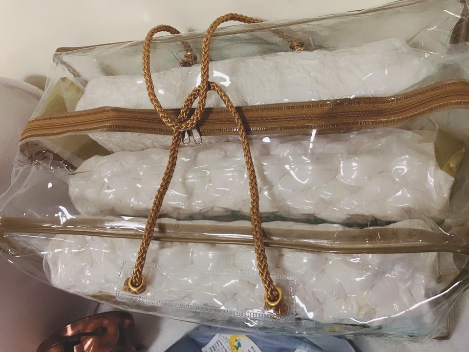 หมอนยางพารา3+ปลอกซาติน3(Pro05)*รุ่นธรรมดาสีขาว*