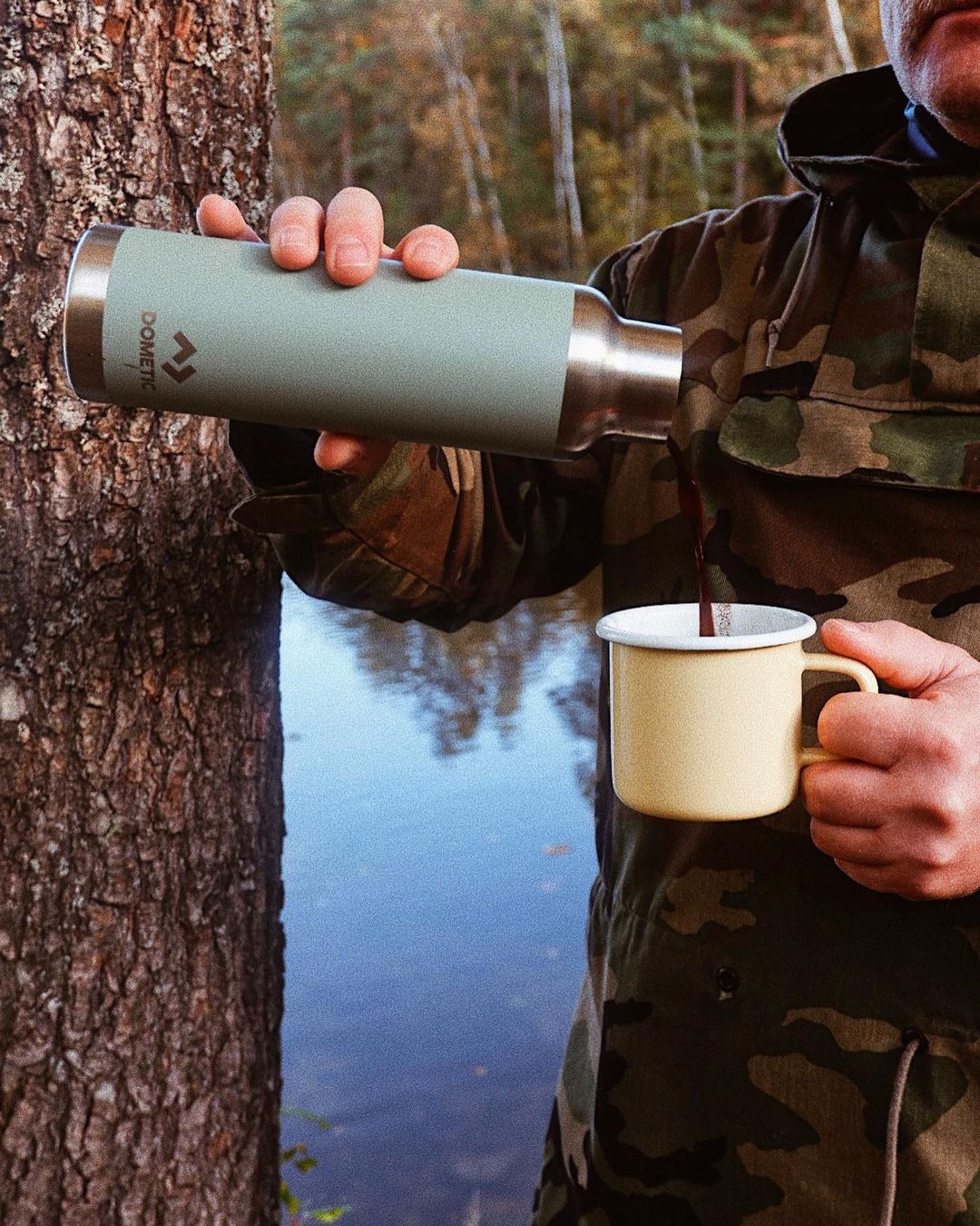 Dometic Thermo Bottle สี Orchid , 1200 ml. ขวดน้ำเก็บความร้อน-ความเย็น ขนาด 1200 มล.