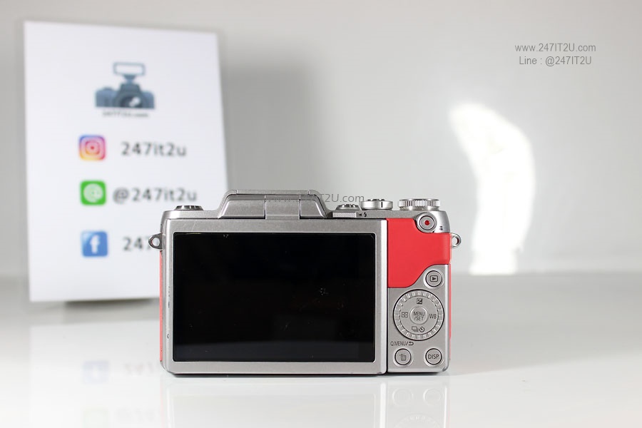 กล้อง Lumix GF8 + เลนส์มือหมุน 35mm f1.7 mark III สีชมพู
