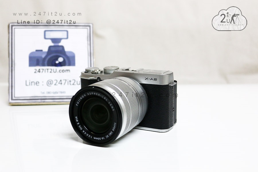 Fujifilm X-A2 พร้อมเลนส์ 16-50mm f3.5-5.6 สี silver