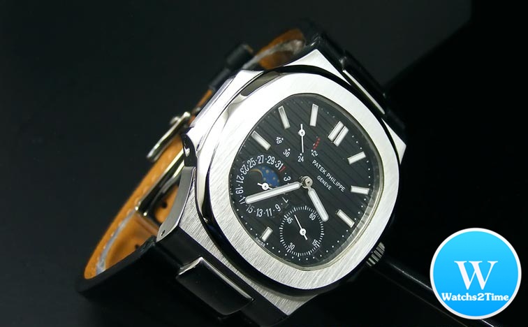 นาฬิกา Patek Philippe Moon Phases and Power Reserve Men's Nautilus Ref.5712G