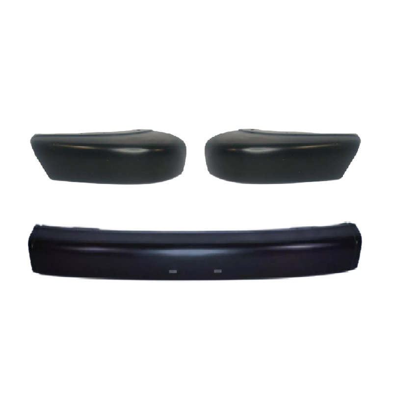 กันชนหน้า ISUZU TFR/DRAGON(ดราก้อน) โฉมแรก เท่านั้น เหล็กดำ(ยังไม่ทำสี) ครบชุด 3ชิ้นปี1997-1998 (รหัส:TFR97+มุมคู่)