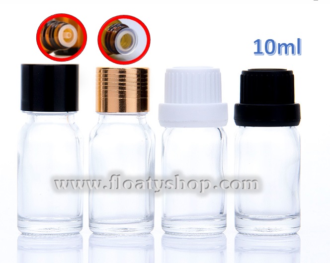 10ml ขวดแก้วใส