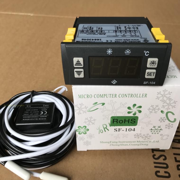 เครื่องควบคุมอุณหภูมิสำหรับห้องเย็น digital thermostat (frozen) SF-104