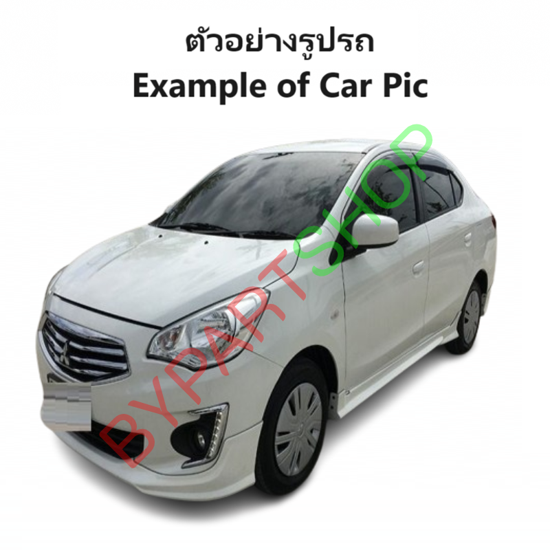 -แท้ศูนย์- กระจกมองข้าง MITSUBISHI ATTRAGE(แอททราจ) รุ่นปรับ+พับไฟฟ้า 5สาย ปี2013-2016 (ไม่รวมฝาครอบ) -ราคาต่อข้าง-
