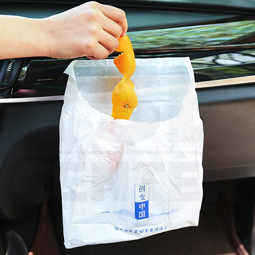 ถุงขยะ ถุงขยะติดในรถยนต์ ที่ใส่ขยะในรถยนต์ ใช้ได้ทั้งในรถและที่อื่นๆ (มี 5 แพ็ค 15 ใบ) รุ่น B173-C1703-5P