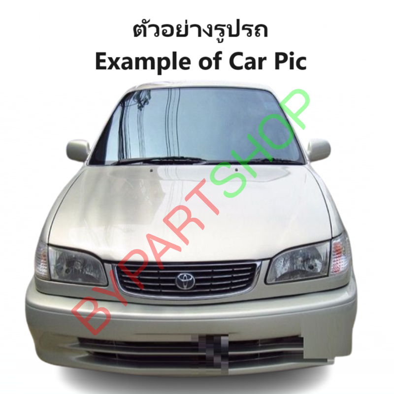 ไฟในเก๋ง/ไฟเพดานในรถ TOYOTA EE/AE90-92-100-101-102-110-111-112 (โดเรม่อน/3ห่วง/ตูดเป็ด/ไฮทอร์ค) ทุกรุ่น พร้อมหลอดไฟ (รับประกัน 1เดือน) (รหัส : D4D)