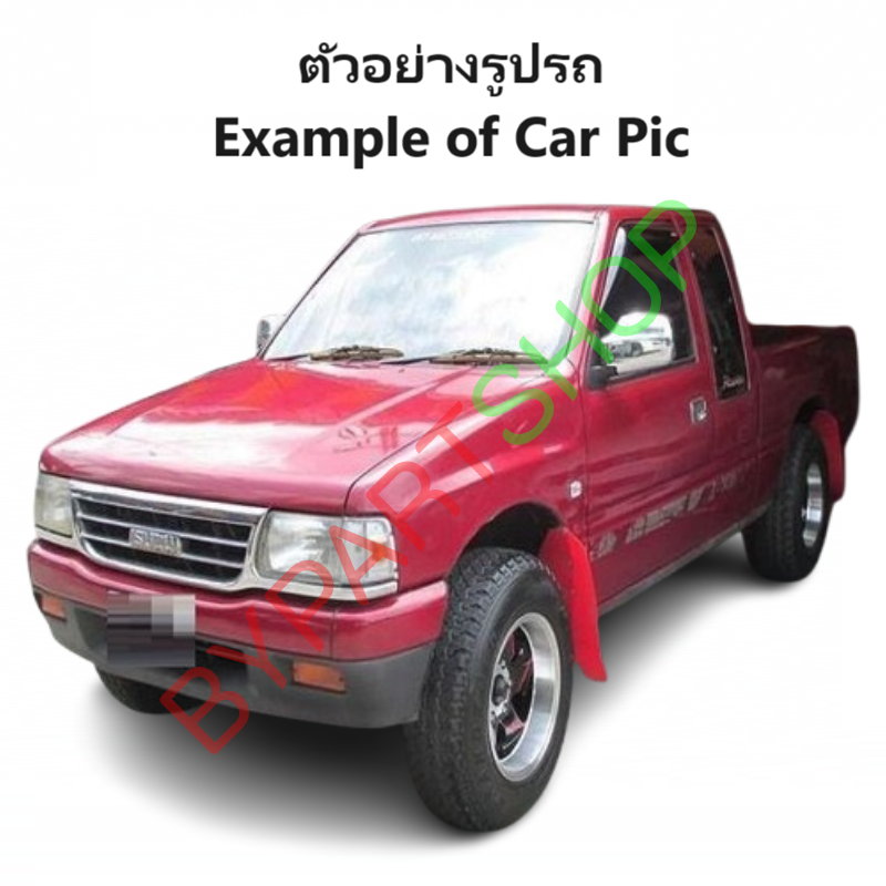 กันชนหน้า ISUZU TFR(มังกร) เฉพาะโฉมหน้าย้อย เหล็กดำ(ยังไม่ทำสี) ครบชุด 3ชิ้น ปี1994-1996 (รหัส:TFR93+มุมคู่)
