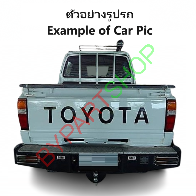 กันชนหน้า TOYOTA LN50/LN56/LN65(โตโยต้า ฮีโร่) ตัวกลาง เหล็กดำ(ยังไม่ทำสี) ปี1978-1983 (รหัส:HERO)