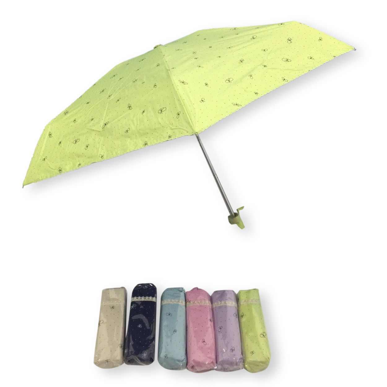 ร่มGBU5ตอนรหัส GM292ยูวีสีดำ