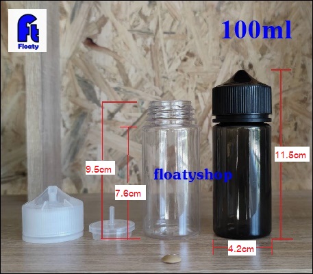 100ml PET ขวดน้ำยากอลิล่า