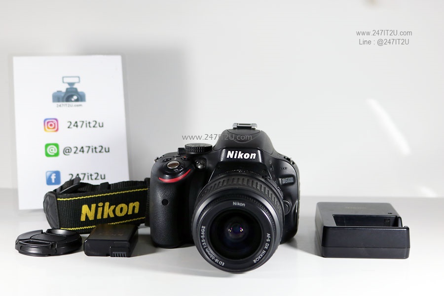 กล้อง Nikon D5100 พร้อม เลนส์ 18-55mm