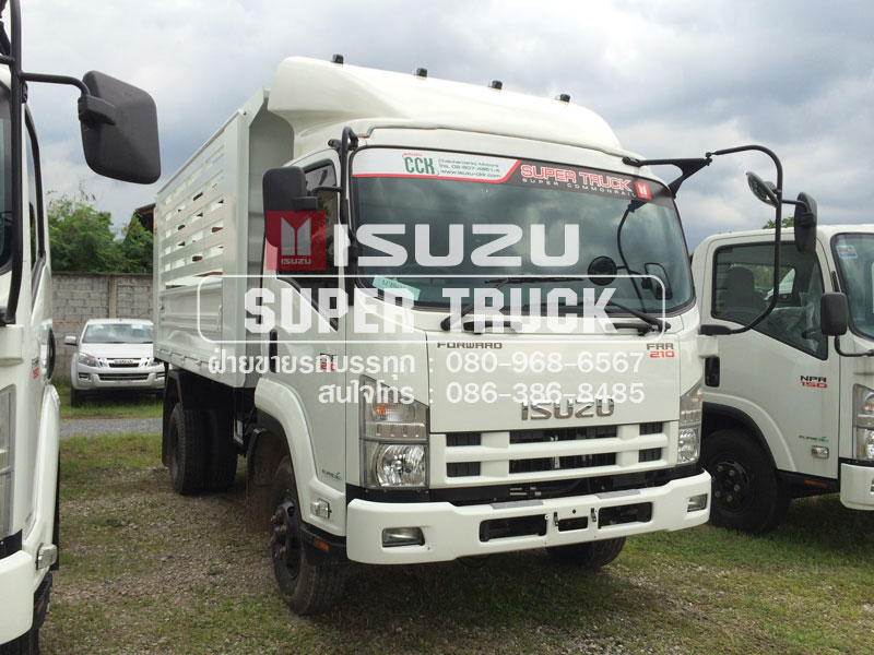 ISUZU FRR 210 แบบกระบะดั้มพ์ (ช่วงต่อยาว 4.2เมตร)