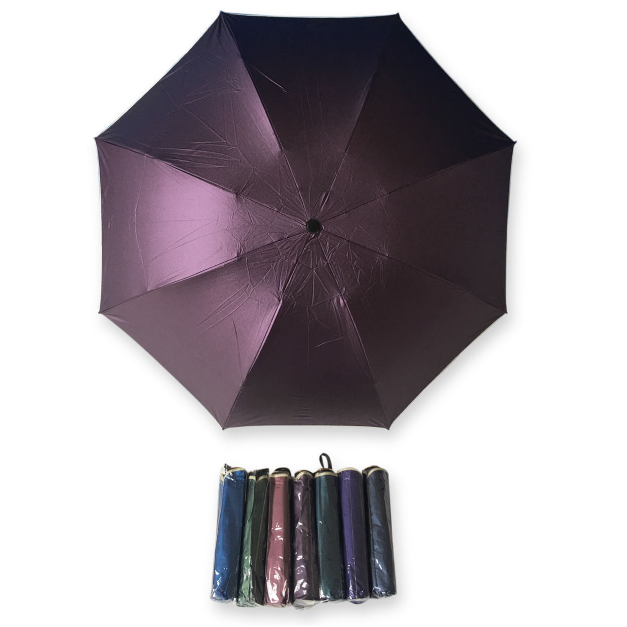 ร่มพับ3ตอนยูวีนอก รหัส 103