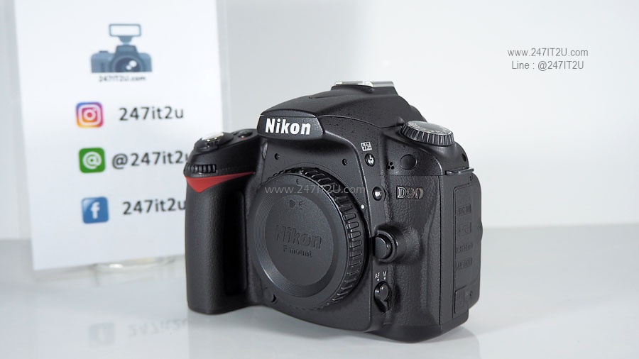 Body Nikon 90D สภาพสวย สีดำ ชัตเตอร์ 17,xxx