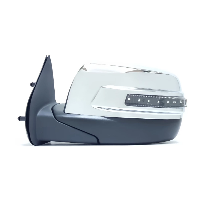 กระจกมองข้าง FORD RANGER(ฟอร์ด เรนเจอร์)/DURATORQ(ดูราทอร์ค) รุ่นปรับ+พับไฟฟ้า มีไฟเลี้ยว 7สาย ชุบโครเมียม ปี2006-2011 -ราคาต่อข้าง-