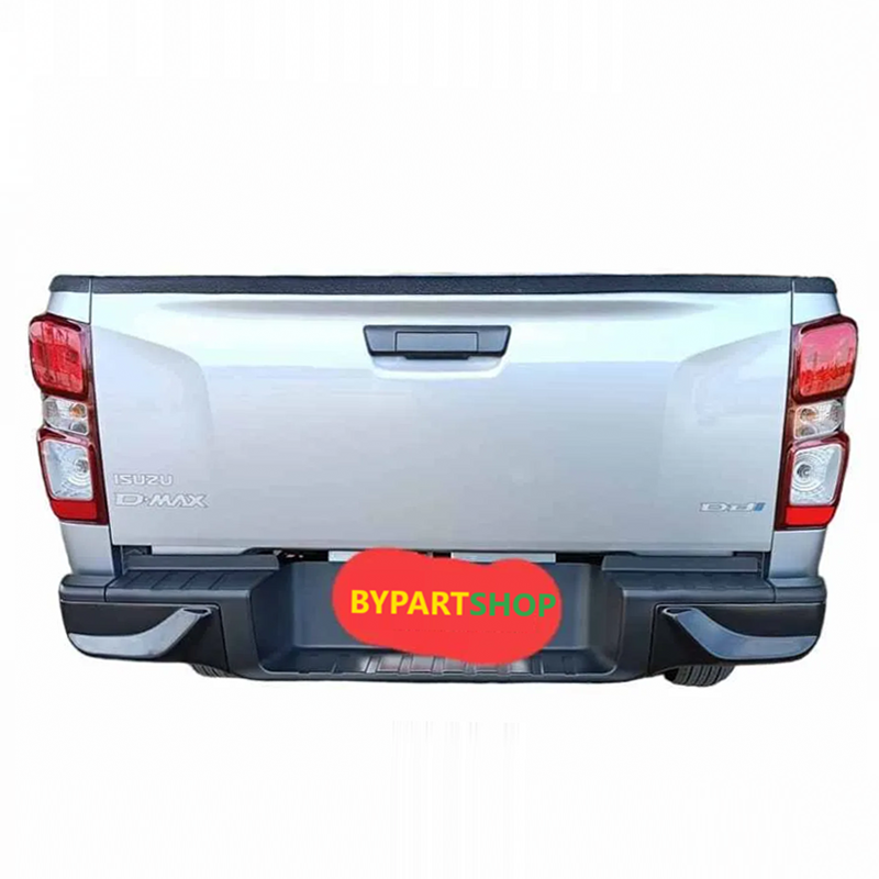 กันชนท้าย ISUZU D-MAX(ดีแม็ก) โฉมปี2020 ทรงศูนย์ สีดำ ปี2019-2023 (ครบชุด) KV-222BK