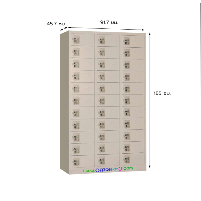 ตู้ล็อคเกอร์ 33 ช่อง รุ่น 3L-B11