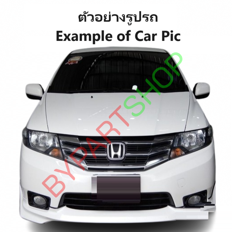หน้ากระจัง HONDA CITY(ซิตี้) Gen3 รุ่นที่2 ชุบโครเมียม ไม่มีโลโก้ ปี2012-2013 (รหัส:CITY'12)